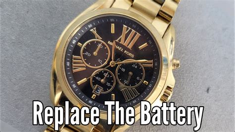 does michael kors change watch batteries|Michael Kors authorized watch repair.